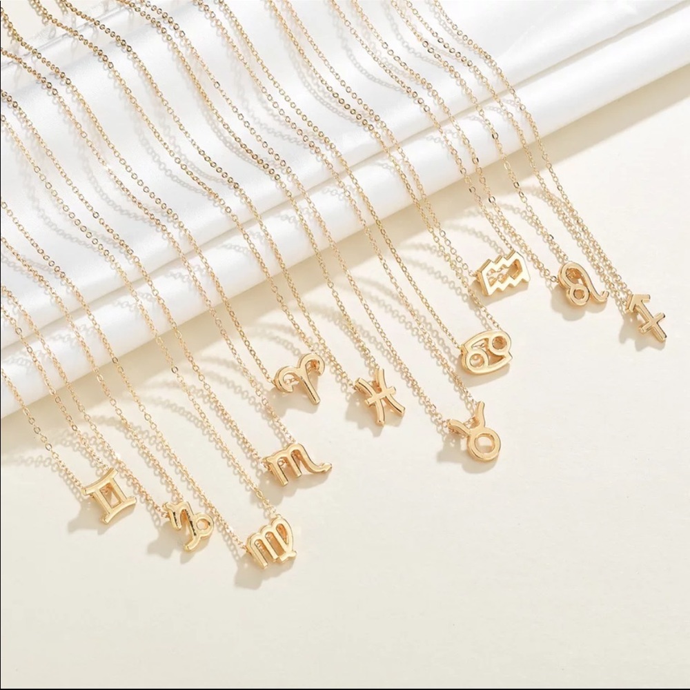 18k Gold Plated Zodiac Necklace